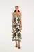 VESTIDO CROPPED FLORAL ARABESQUE - comprar online