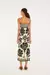 VESTIDO CROPPED FLORAL ARABESQUE - loja online