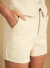 SHORT TWEED 40 BEGE/BRANCO/DOU FCI B8578913-9C02-41A9-B0C2-25376542A759 - comprar online