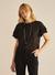 CAMISETA SOMMER P PRETO/DOURADO - comprar online