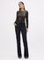 CALCA JEANS FLARE INDIGO - comprar online