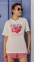 CAMISETA MORANGO OFF