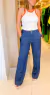 CALÇA JEANS WIDE ALFAIATADA DUDALINA FEMININA