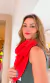 ECHARPE LISO E VERMELHO