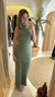 Vestido Longo Canelado Cavas - Harmonia Tudo Bem