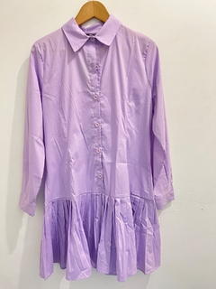Shirt dress lila en internet
