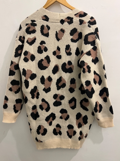 Cardigan animal print