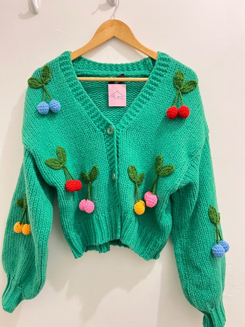 Cherry sweater verde
