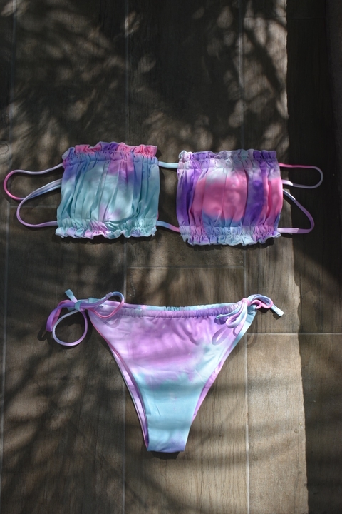 bikini bandeau unicorn