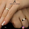 Par de Alianças em Ouro18k 3mm Retas