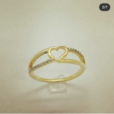 Anel em Moedas Antigas Modelo Love