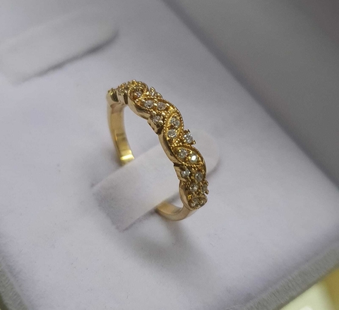 Anel em Moedas Antigas Aparador Cristal