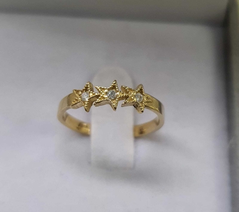 Anel em Moedas Antigas Galaxia Cristal