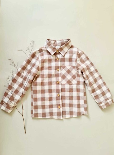 Camisa Linho Xadrez