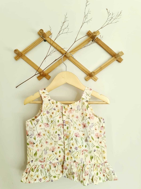 Blusa Lila - Floral Aquarela