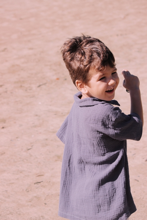 Blusa Roger - Gaze Azul