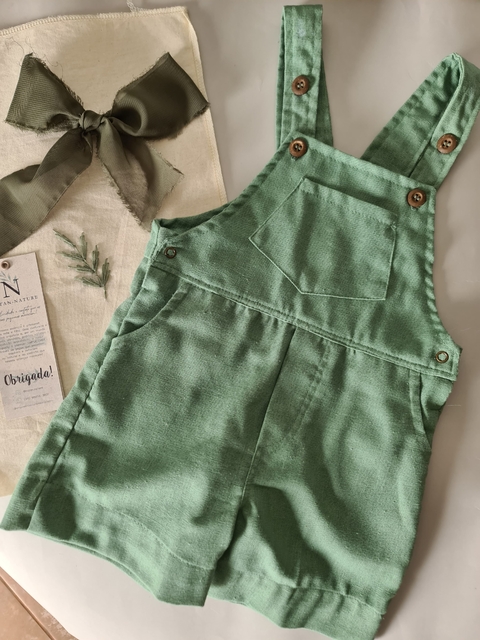 Jardineira Pietro - Linho - comprar online