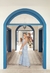 Vestido longo azul claro - comprar online