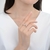 anillo de baguettes multicolor - comprar online