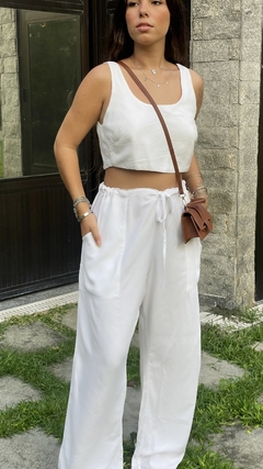 Calça Duo Branca na internet