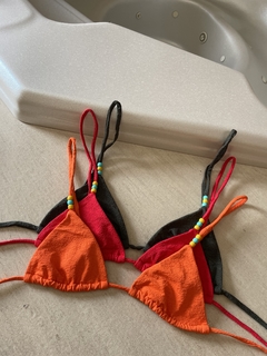 Cortininha Paty Laranja