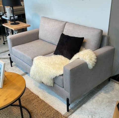 Sillón "Qatar" pata metálica negra - comprar online