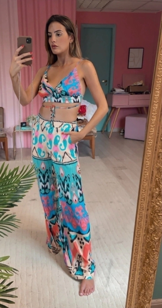 Conjunto estampado Zen