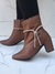 Bota Cecilia - Caramelo - Nada Baixo Shoes
