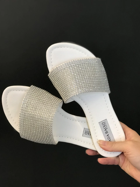 Rasteirinha Agatha - Branca - comprar online