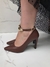 Scarpin Luna - Marrom - Nada Baixo Shoes