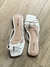 Rasteirinha Tiffany Off White - comprar online