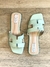 Rasteirinha Hilda Verde Menta - comprar online