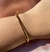 Pulseira snake dourada