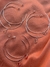 Argola zirconia prata