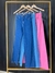CALÇA JEANS WIDE LEG - ROSA