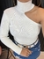 BLUSA NULA MANGA TRICOT - comprar online