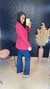 CALÇA JEANS WIDE LEG COM MODELAGEM NO BUMBUM - ESCURA - Meraki Store