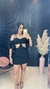 VESTIDO ESTILO CIGANINHA COM BABADOS - PRETO