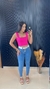 CALÇA JEANS SKINNY - LAVAGEM CLARA