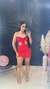 CROPPED LACINHO COM ALCAS EM CORRENTARIA - VERMELH - comprar online