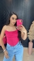 CROPPED ESTILO CORSET ALÇAS STRASS - CORES AQUI na internet