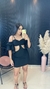 VESTIDO ESTILO CIGANINHA COM BABADOS - PRETO - Meraki Store