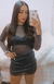 VESTIDO TRANPARENCIA LUREX na internet