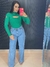 CALÇA JEANS WIDE LEG - LAVAGEM MÉDIA - comprar online
