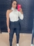 BLUSA NULA MANGA TRICOT - loja online