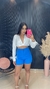 CROPPED MANGA LONGA PLUMAS