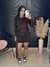Conjunto Body manga longa e saia tripa - comprar online