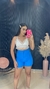 SHORT ALFAIATARIA ZÍPER INSPIRAÇÃO ZARA - Meraki Store