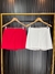 SHORT SAIA ALFAIATARIA RECORTE - VERMELHO - Meraki Store