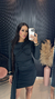 Conjunto Body manga longa e saia tripa - loja online